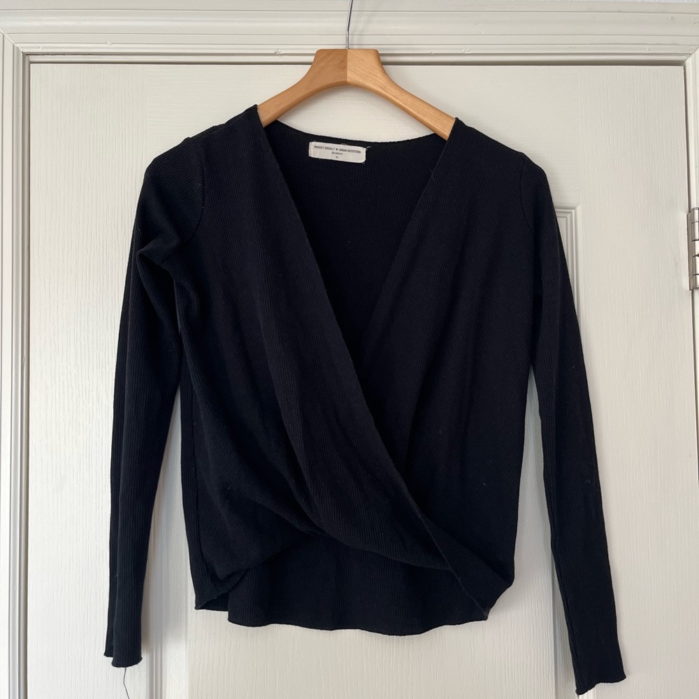 Project social t by urban black sweater